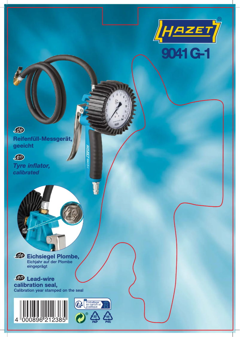 Page 1 de la notice Manuel utilisateur Hazet 9041G-1