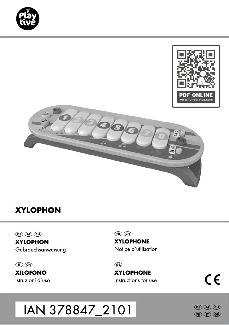 Imagen de la primera página del manual del dispositivo IAN 378847