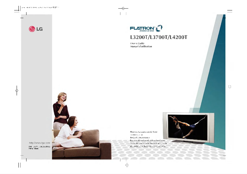 Page 1 of the manual User Manual LG L3200TF