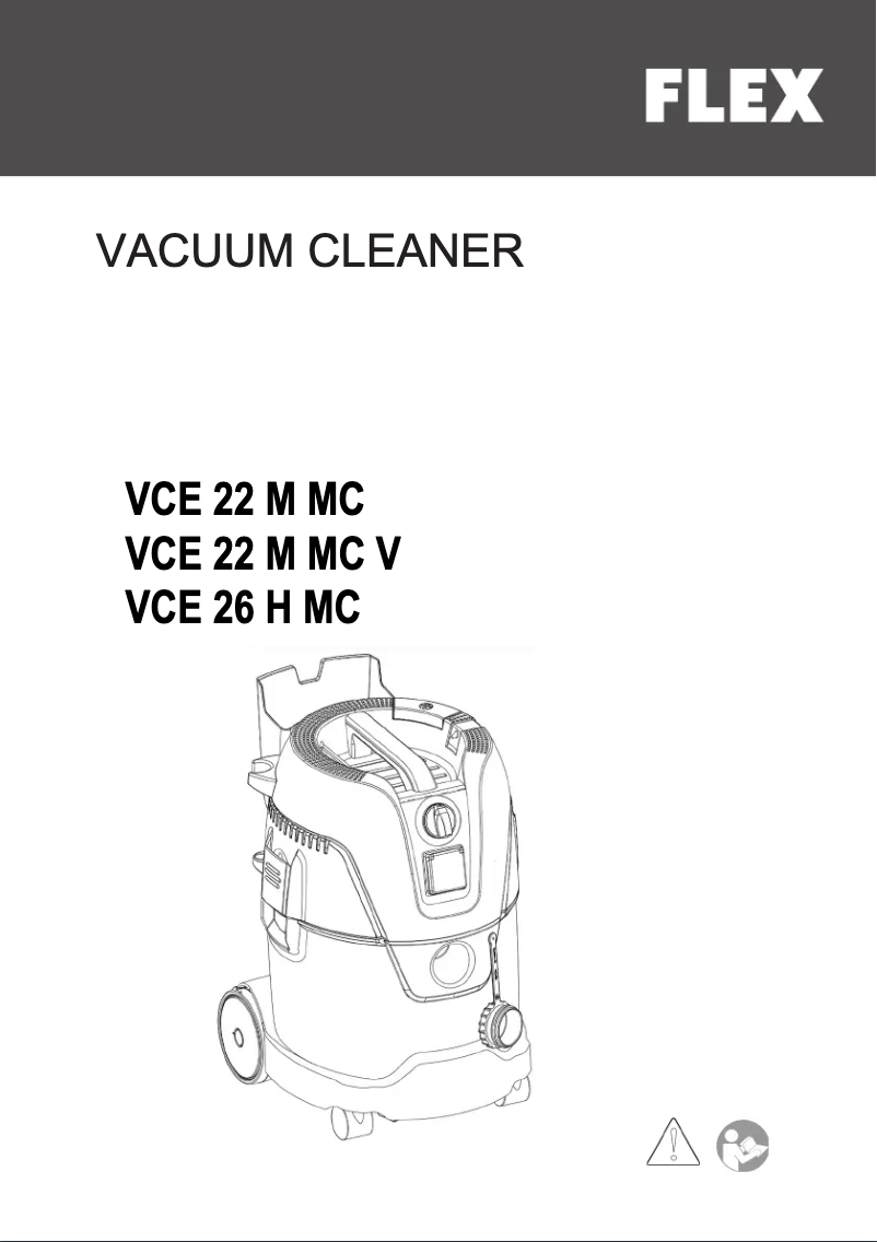 Página 1 del manual Manual de usuario Flex VCE 22 M MC V