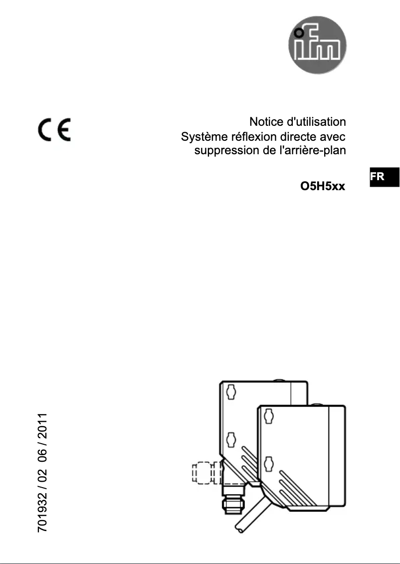Image de la première page du manuel de l'appareil O5H502