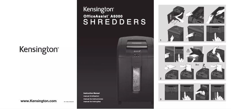 Image de la première page du manuel de l'appareil K52081AM