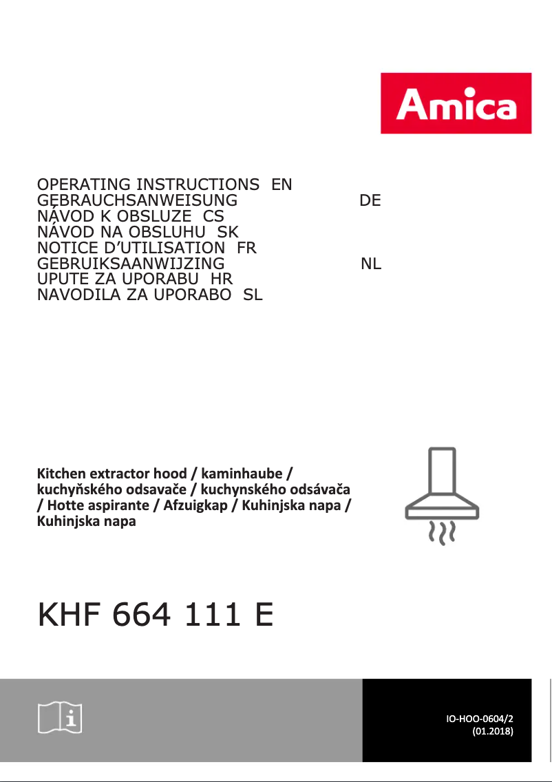 Page 1 de la notice Manuel utilisateur Amica KHF 664 111 E