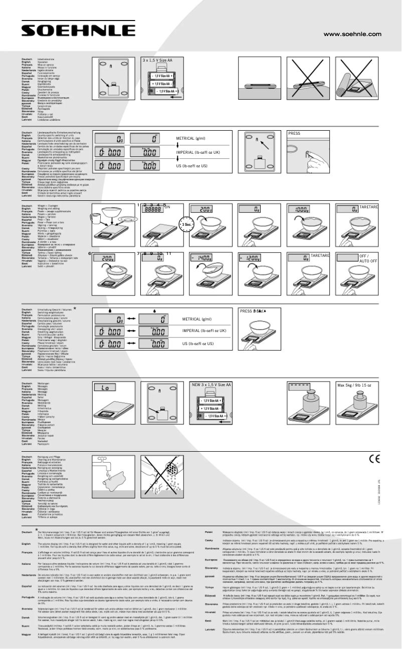 Image de la première page du manuel de l'appareil Optica 67079