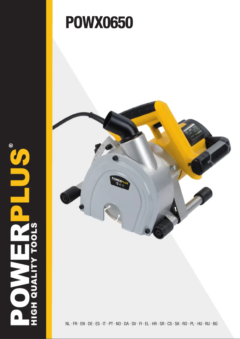Page 1 of the manual User Manual PowerPlus POWX0650