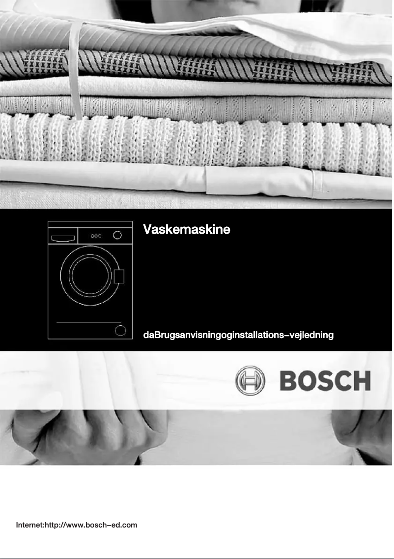 Page n°1 - Manuel utilisateur Bosch WAA 20160SN