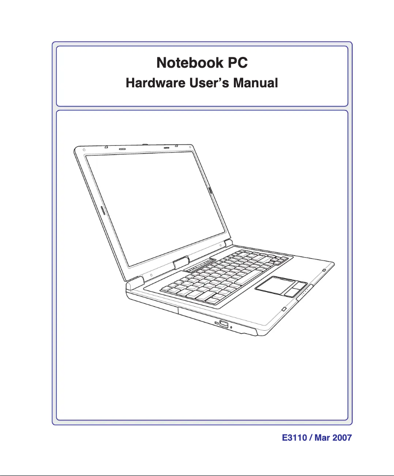 Image de la première page du manuel de l'appareil X51 E3110