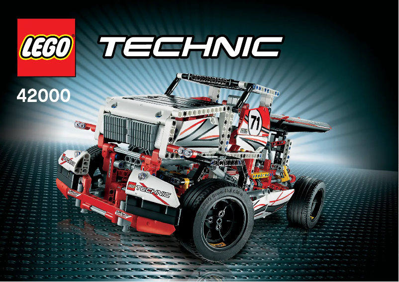 Page 1 de la notice Manuel utilisateur Lego Grand Prix Racer