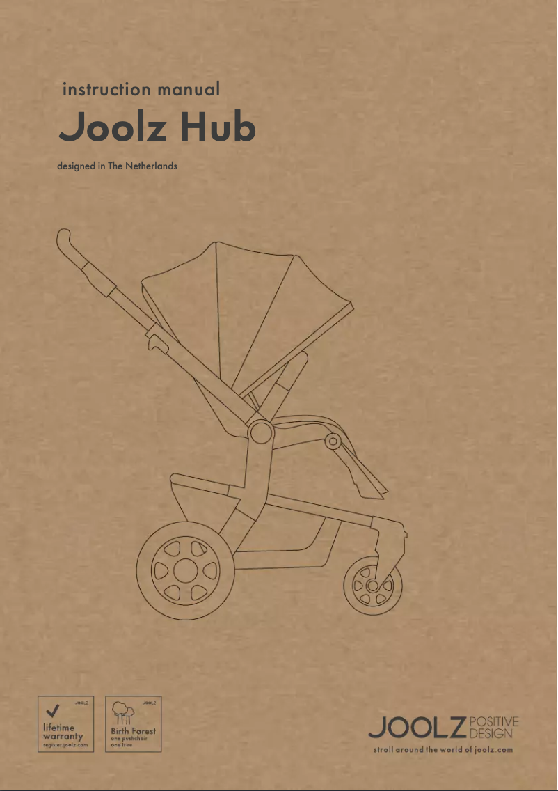 Page 1 de la notice Manuel utilisateur Joolz Hub