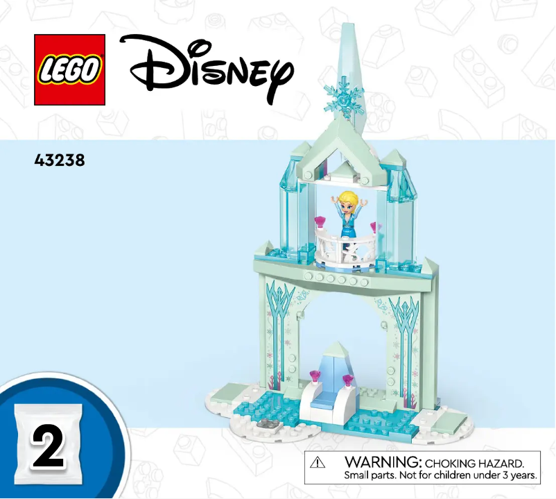 Página 1 del manual Manual de usuario Lego Disney 43238