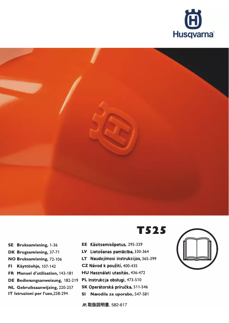 Página 1 del manual Manual de usuario Husqvarna 472