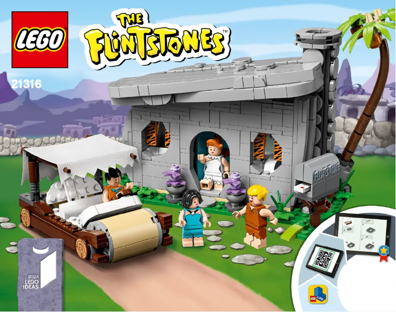 Page n°1 - Manuel utilisateur Lego The Flintstones 21316