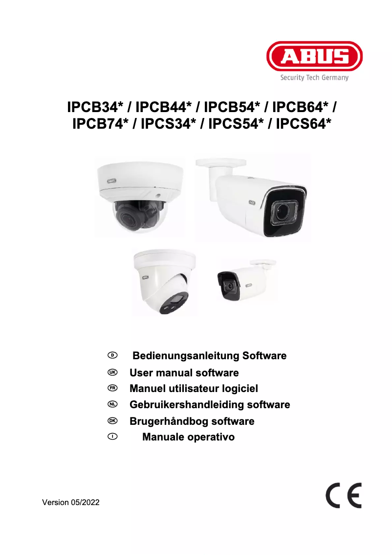 Page n°1 - Manuel utilisateur Abus IPCB64521