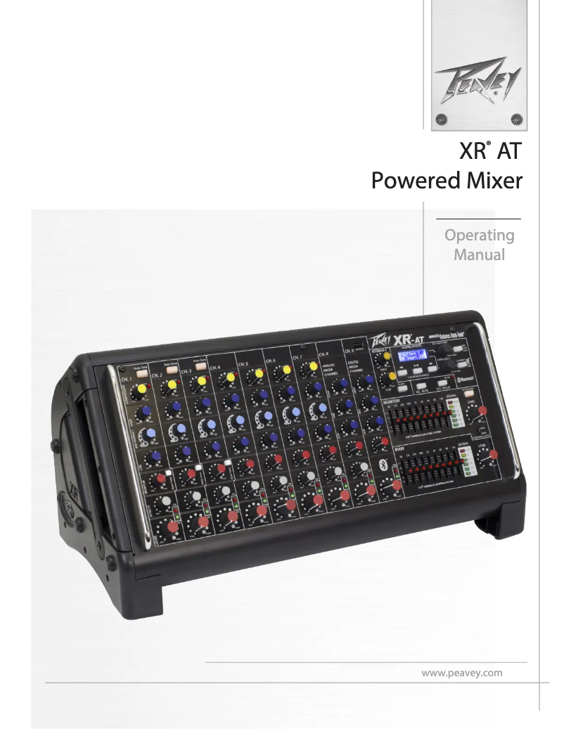 Image de la première page du manuel de l'appareil XR-AT