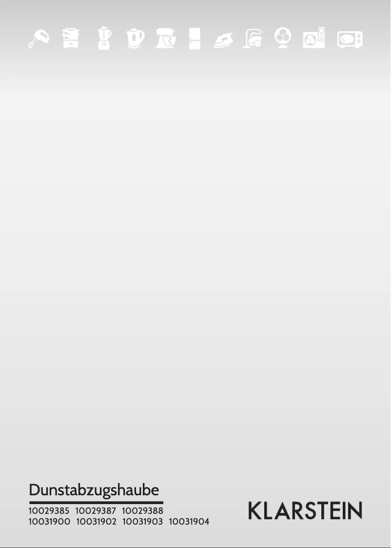 Image de la première page du manuel de l'appareil 10029385