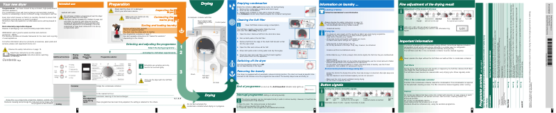Image de la première page du manuel de l'appareil WTW863S1