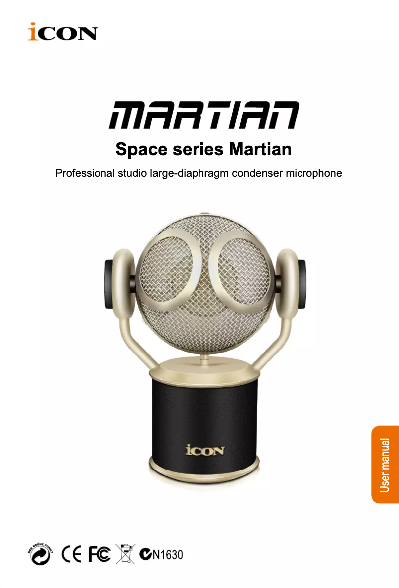 Page n°1 - Manuel utilisateur icon Martian