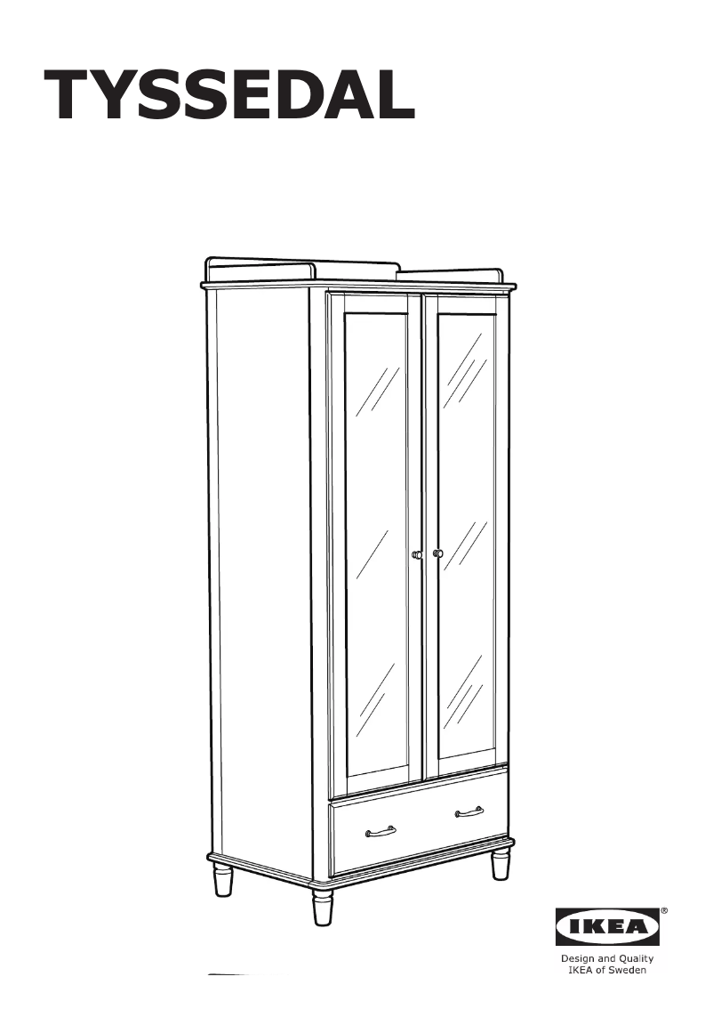 Image de la première page du manuel de l'appareil TYSSEDAL