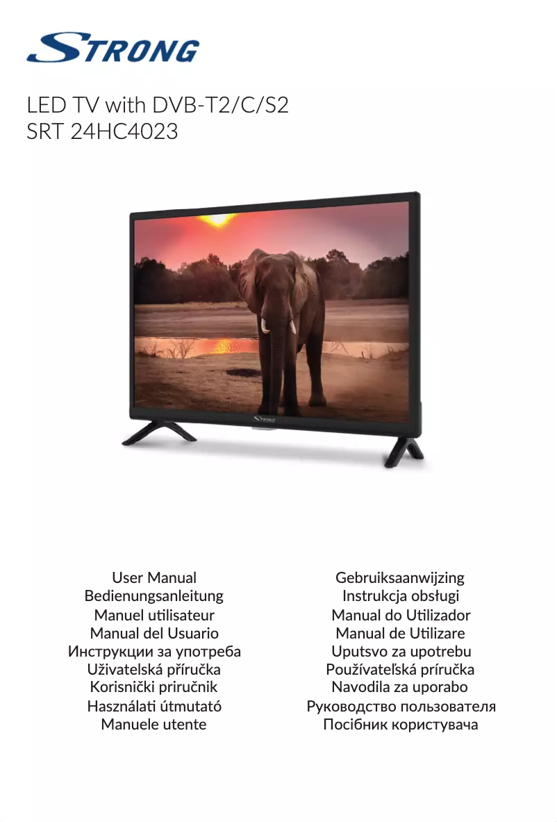 Página 1 del manual Manual de usuario Strong SRT 24HC4023