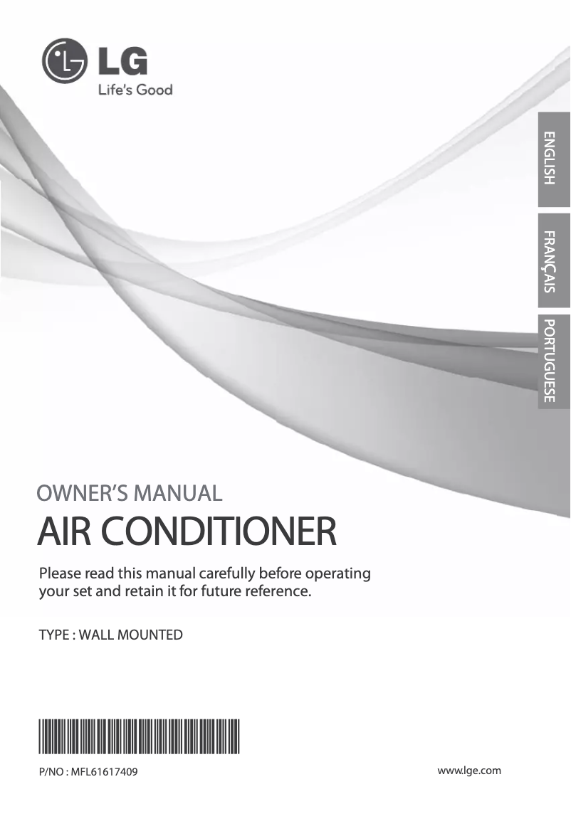 Page 1 de la notice Manuel utilisateur LG HSNC096B5M3