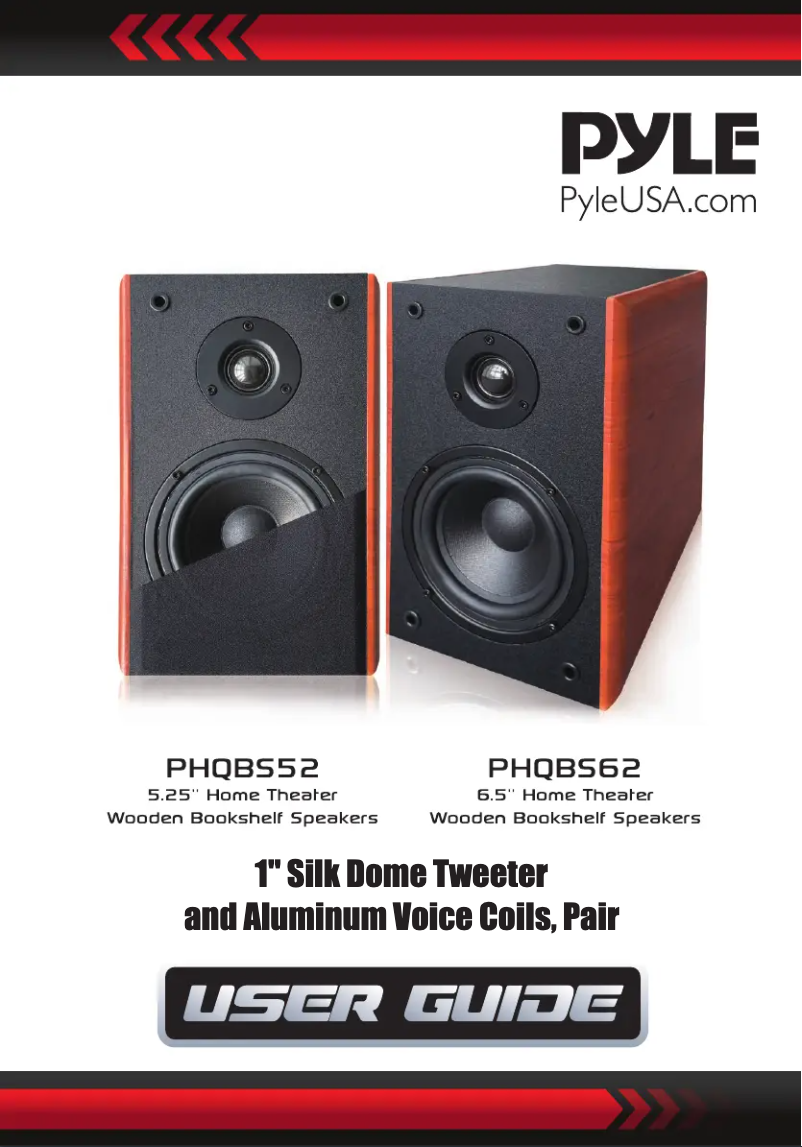 Image de la première page du manuel de l'appareil PHQBS52