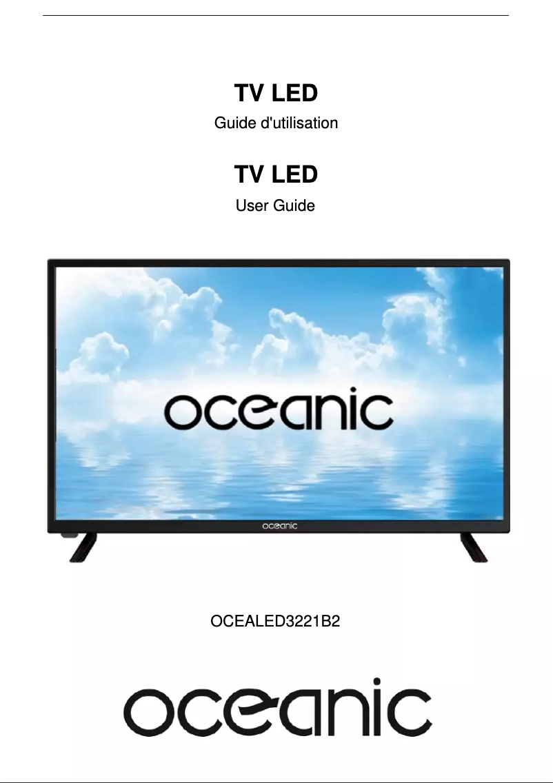 Page 1 of the manual User Manual Continental Edison OCEALED3221B2