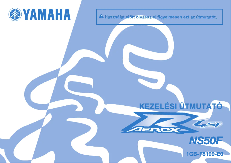 Page 1 de la notice Manuel utilisateur Yamaha AEROX 50 (2016)