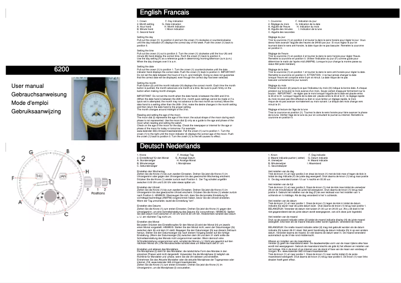 Page 1 de la notice Manuel utilisateur Davis 6200