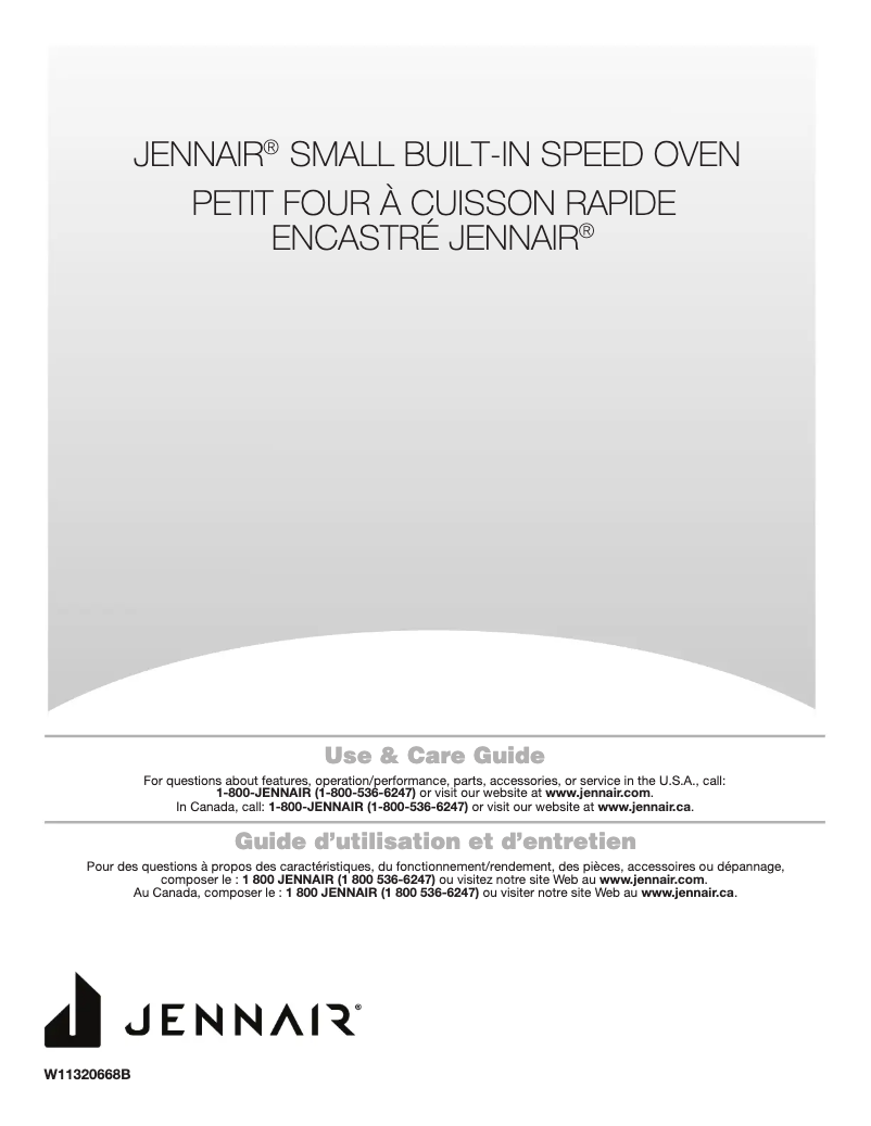 Page n°1 - Manuel utilisateur JennAir JMC6224HM