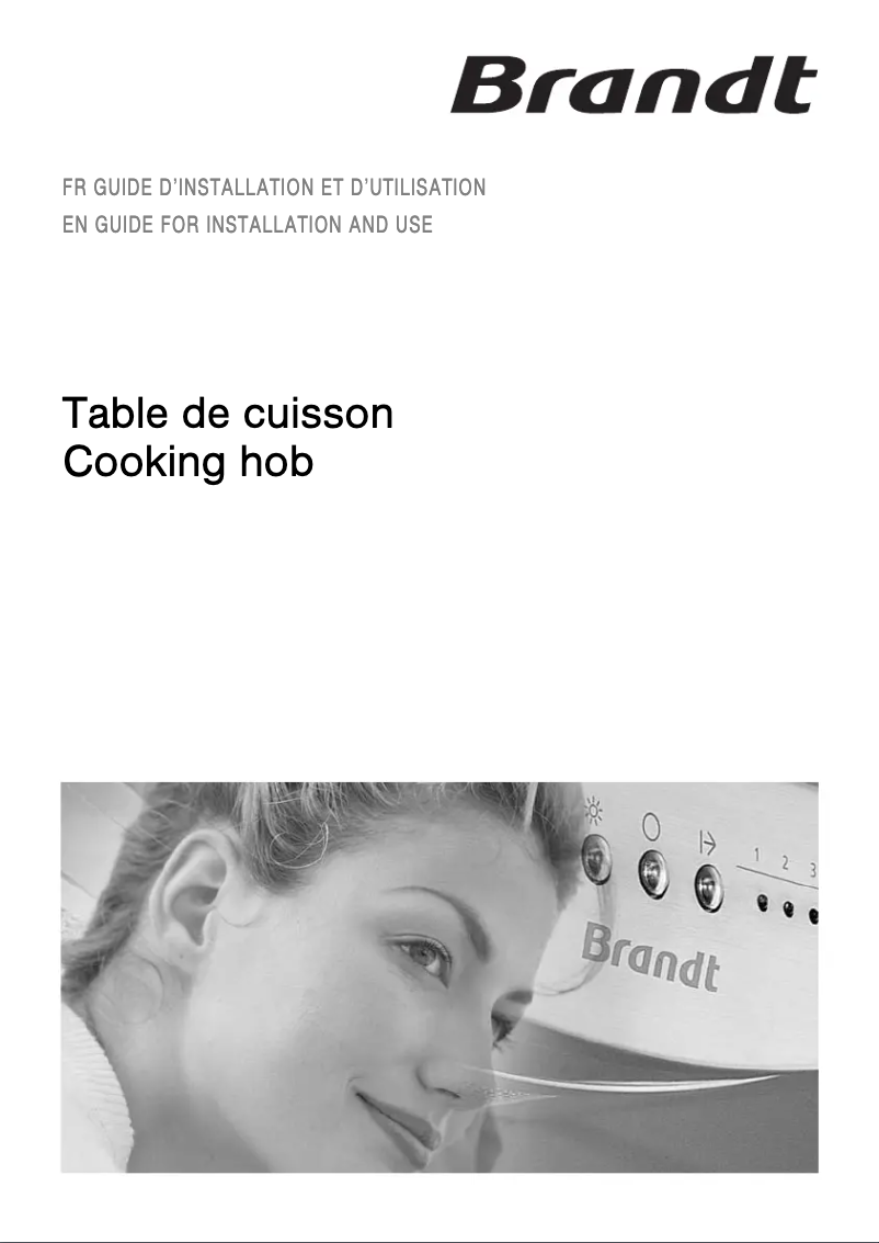 Page 1 de la notice Manuel utilisateur Brandt TG1012B