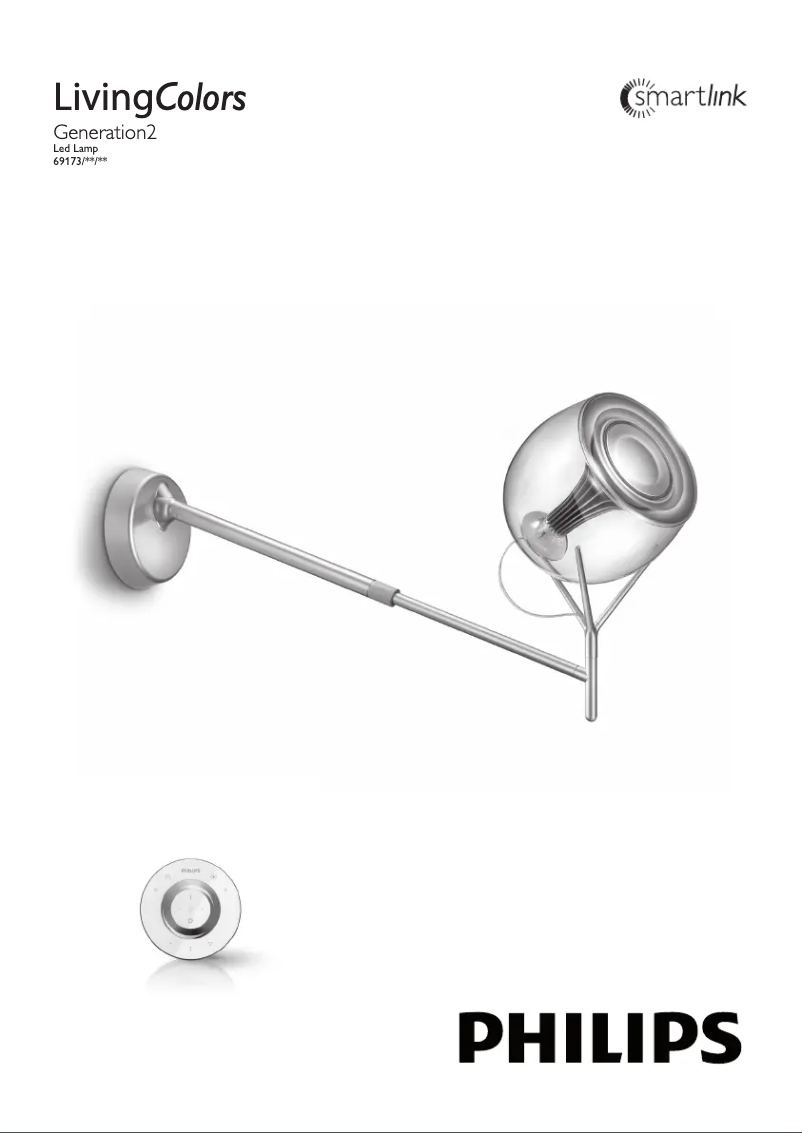 Image de la première page du manuel de l'appareil LivingColors 6917348PH