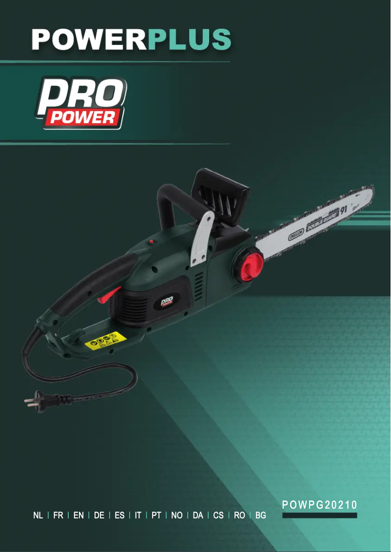 Page 1 de la notice Manuel utilisateur PowerPlus POWPG20210