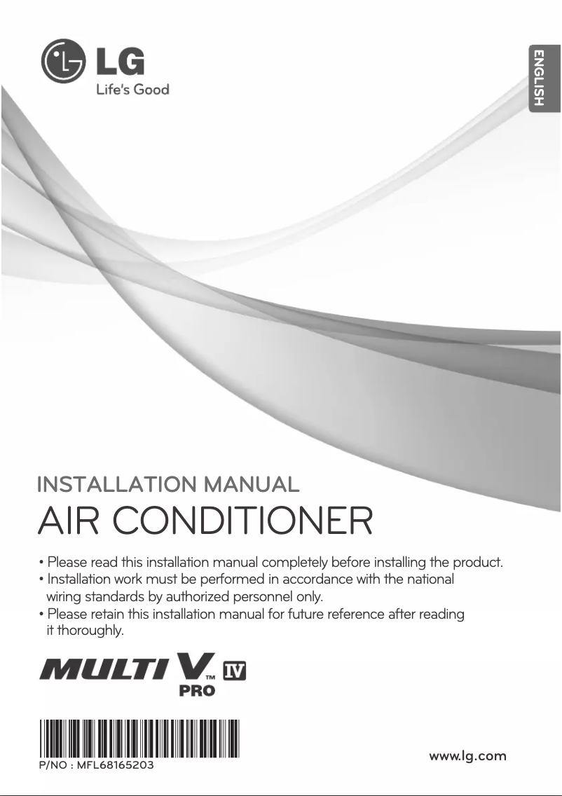 Image de la première page du manuel de l'appareil ARUV140LLS4