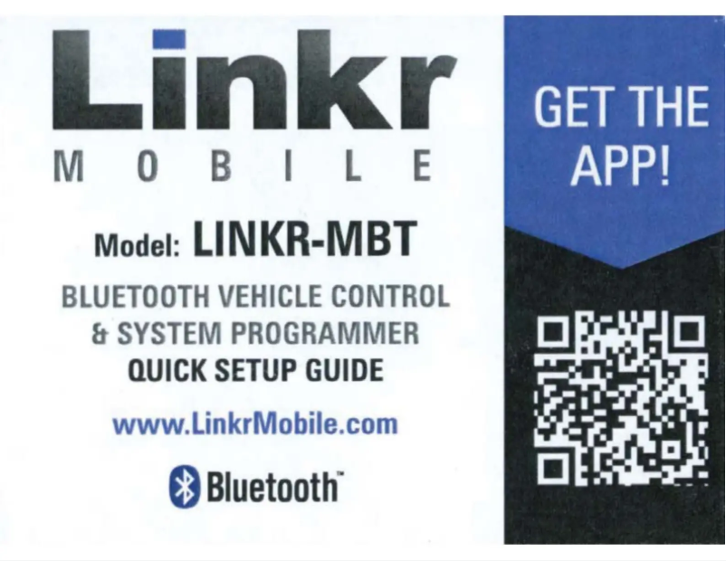 Page n°1 - Manuel utilisateur Omega Linkr-MBT