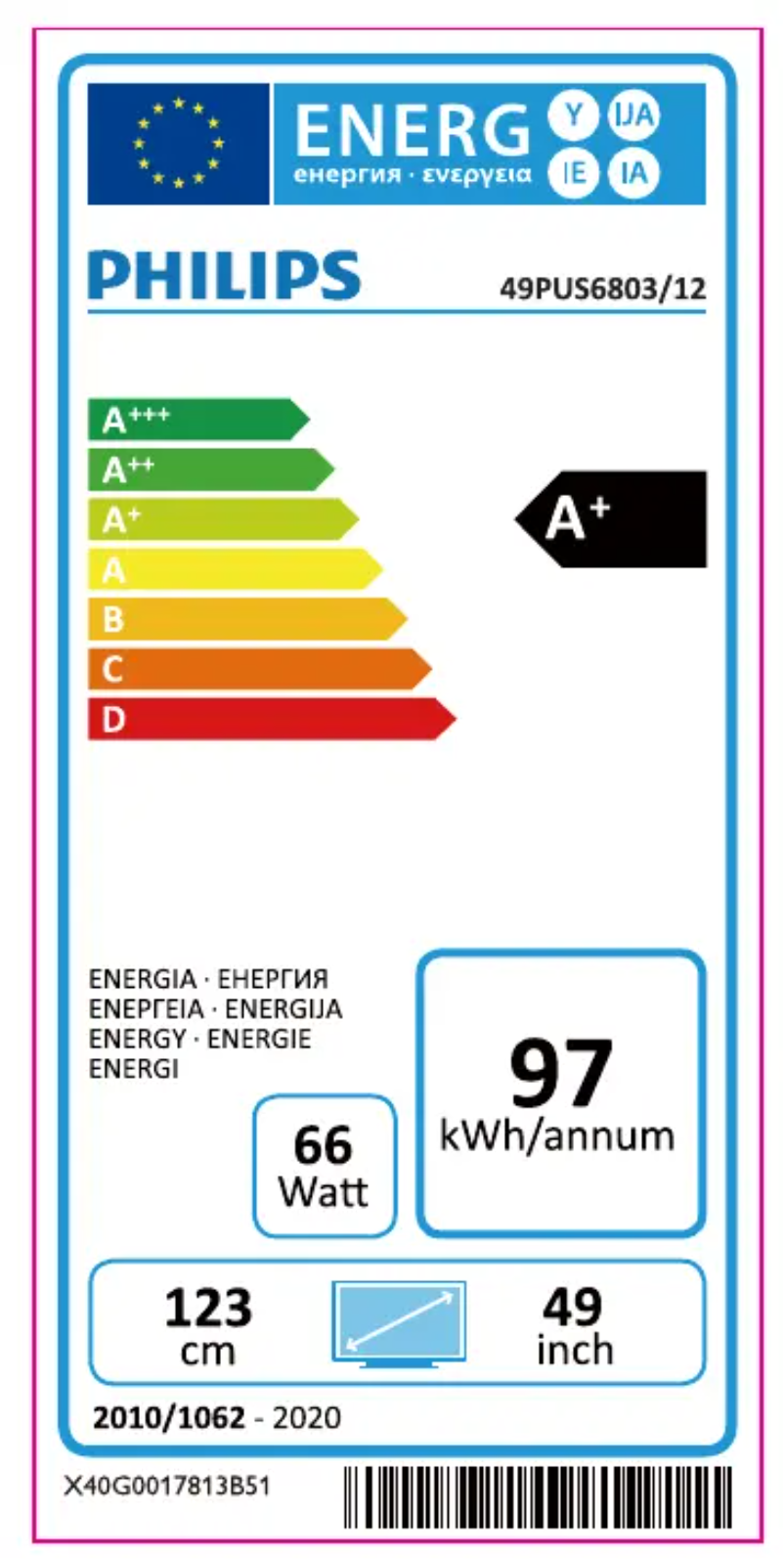 Image de la première page du manuel de l'appareil 49PUS6803