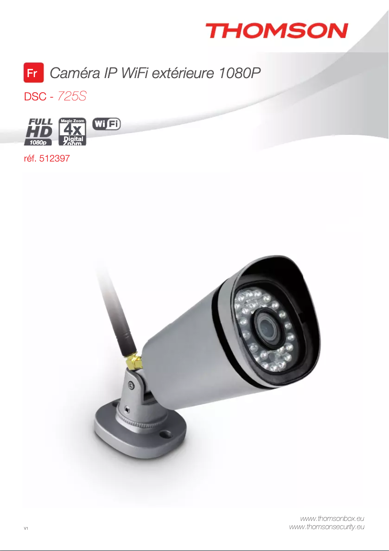 Page 1 of the manual User Manual Thomson 512397