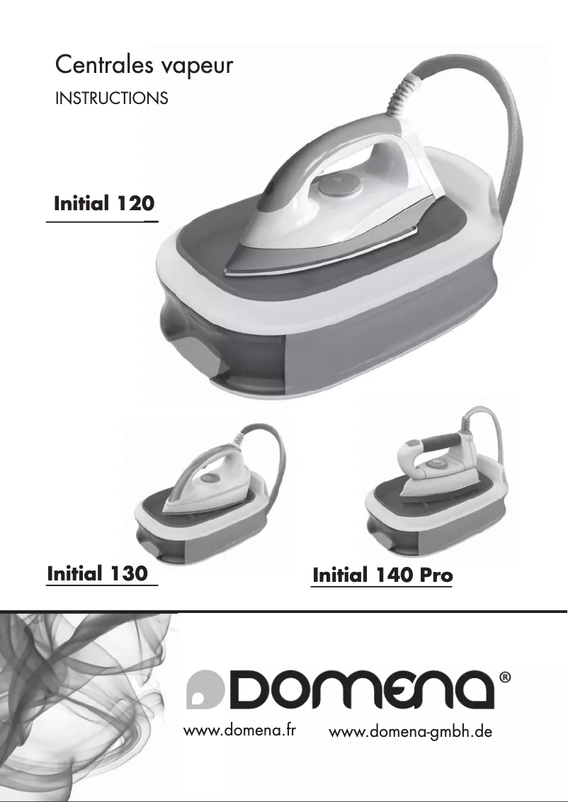 Page 1 de la notice Manuel utilisateur Domena Initial 120