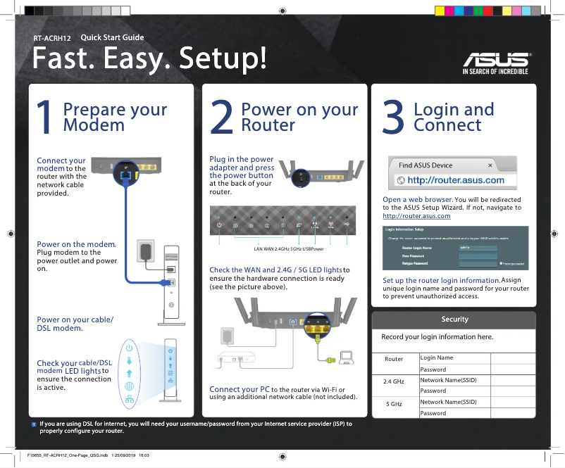 Image de la première page du manuel de l'appareil RT-ACRH12