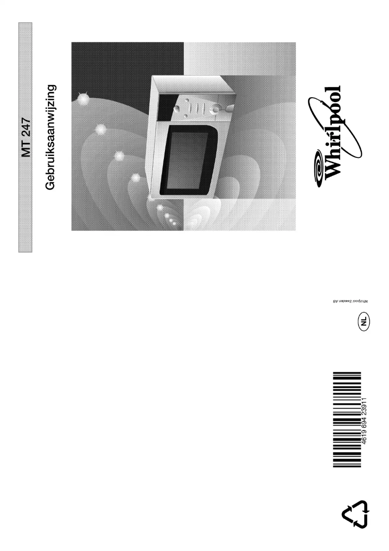 Page 1 de la notice Manuel utilisateur Whirlpool AT 327