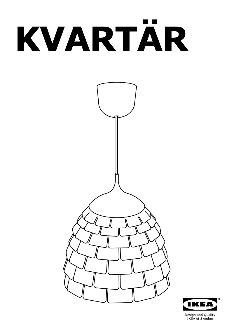 Image de la première page du manuel de l'appareil KVARTAR