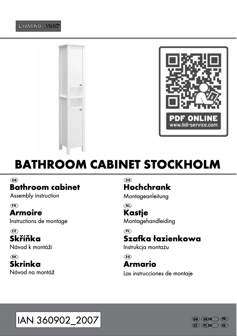Page n°1 - Manuel utilisateur Livarno Lux IAN 360902