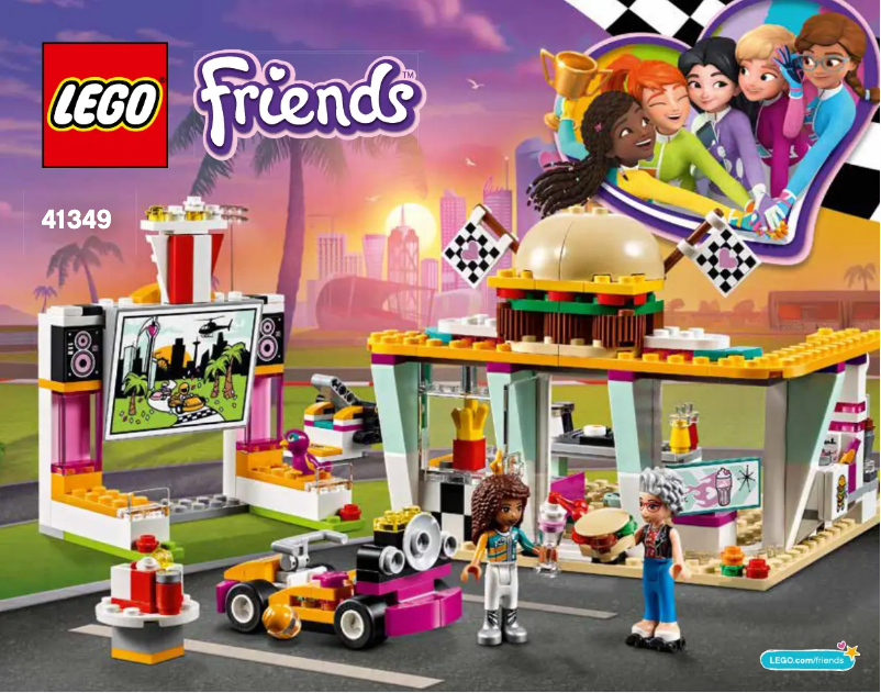 Page 1 de la notice Manuel utilisateur Lego Friends 41349