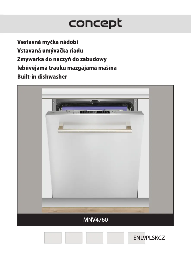 Page n°1 - Manuel utilisateur Concept MNV4760