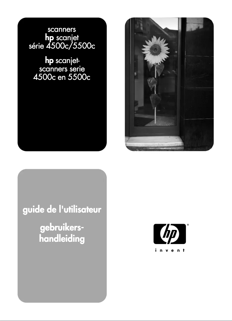 Page n°1 - Manuel utilisateur HP Scanjet 5590C