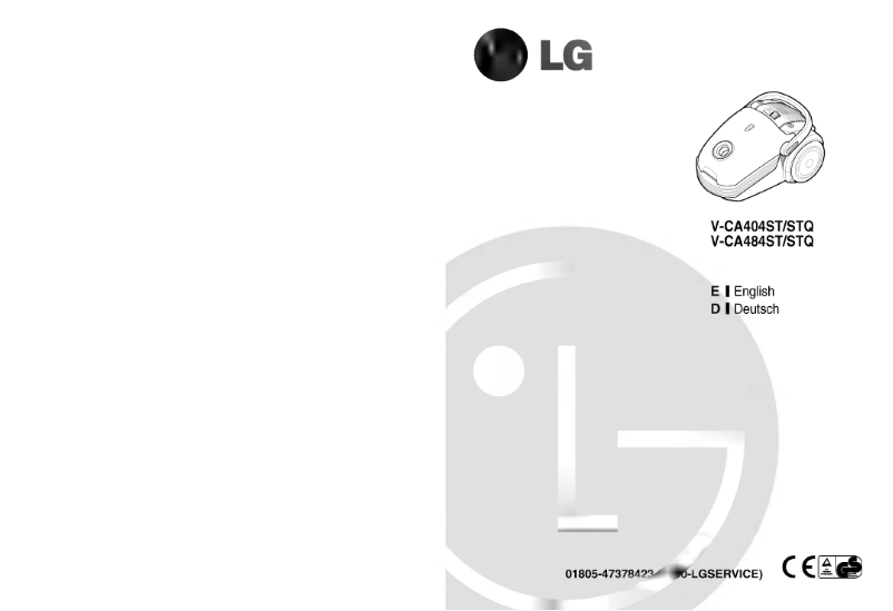 Página 1 del manual Manual de usuario LG V-CA404ST