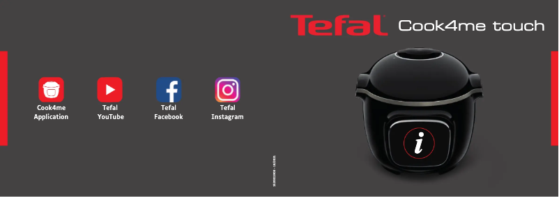 Page 1 of the manual User Manual Tefal Cook4Me Touch CY9128