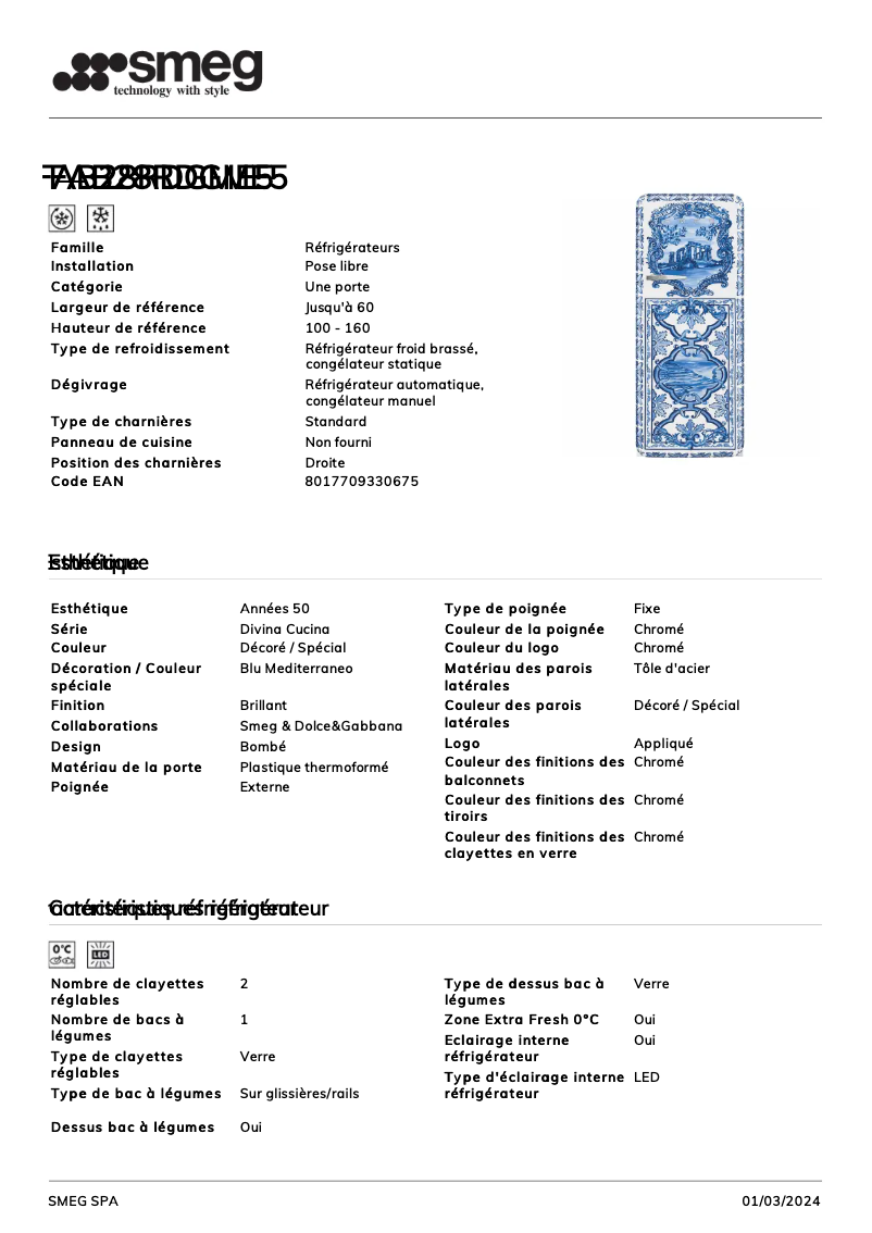 Image de la première page du manuel de l'appareil FAB28RDG