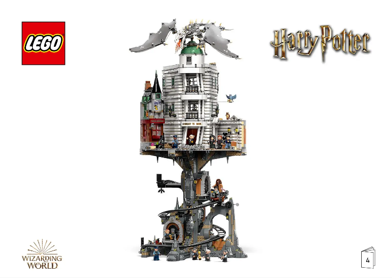 Page n°1 - Manuel utilisateur Lego Harry Potter 76417