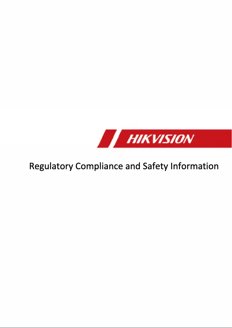 Page 1 de la notice Guide de démarrage rapide Hikvision DS-E04HGHI-XB