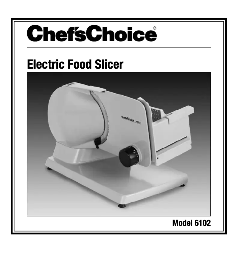 Image de la première page du manuel de l'appareil 6102